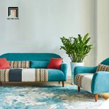  Bộ ghế sofa cong cho phòng nhỏ KT108 Nexon phối màu vải nỉ 