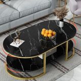  Bàn sofa phòng khách gia đình 1m x 50 BSF16 Keen mặt đá trắng 