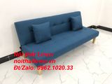  Bộ ghế sofa bed giường SFG xanh dương giá rẻ nhỏ gọn 