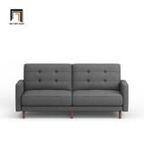  Ghế sofa giường nằm nhỏ gọn GB51 Tuffing 1m7 màu xám đậm 