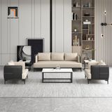  Ghế sofa băng da công nghiệp BT275 Chieti dài 2m cho căn hộ đẹp 