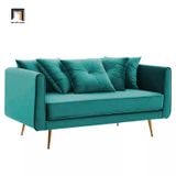  Ghế sofa văng dài BT15 bọc vải nhung mềm mịn 