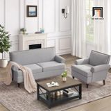  Bộ ghế sofa sang trọng KT124 Berkey kiểu dáng Âu Mỹ 