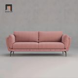  Ghế sofa băng cho văn phòng làm việc BT100 Corrido trắng kem 