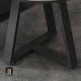  Bàn trà mặt đá marble hình oval BSF10 Mebas 80 x 50 giá rẻ 