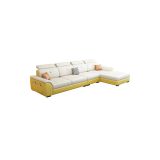  Bộ ghế sofa góc L cao cấp GT90 Lagy 3m2 x 1m8 cho phòng khách lớn 