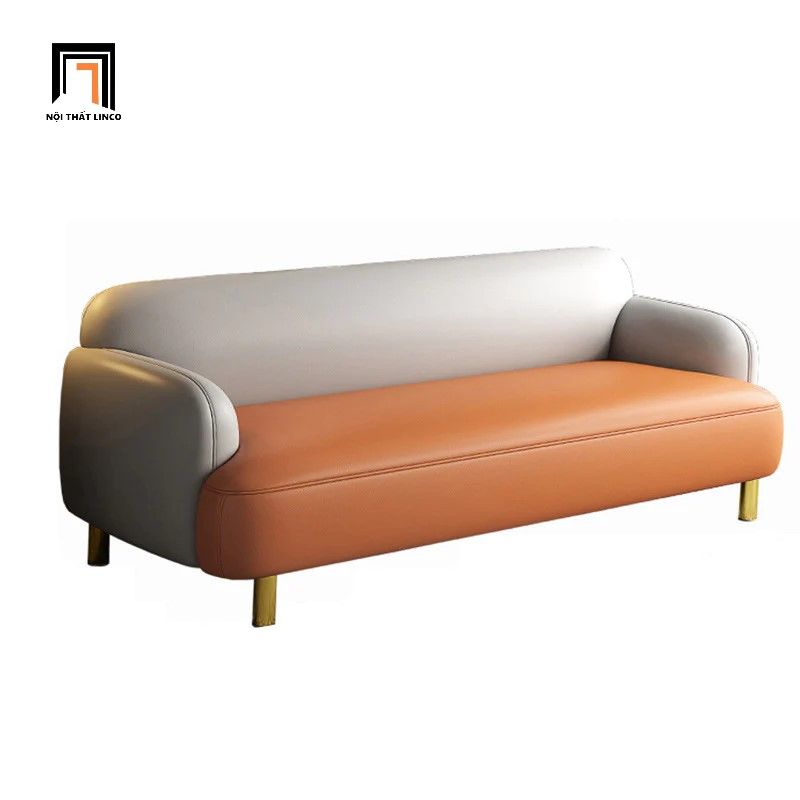  Bộ ghế sofa phòng khách KT49 Vertile bọc da công nghiệp 