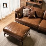  Bộ ghế sofa phòng khách cao cấp KHQ154 Natuco da giả bóng đẹp 