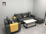  Bộ ghế sofa văn phòng ngồi tiếp khách KT140 Colton xám đậm 