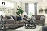  Set ghế sofa giá rẻ KT41 Presta màu xám lông chuột 