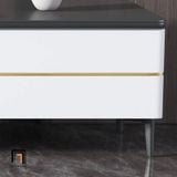  Bàn sofa phòng khách hình chữ nhật BSF46 Lamoa 1m x 50 mặt đá 
