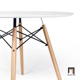  Bộ bàn ăn 4 ghế nhựa đen giá rẻ 3-OC4-GCF1-B2 cho căn hộ 