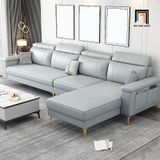  Bộ sofa phòng khách cao cấp GT171 Sheridon 2m3 x 1m55 da Pu 