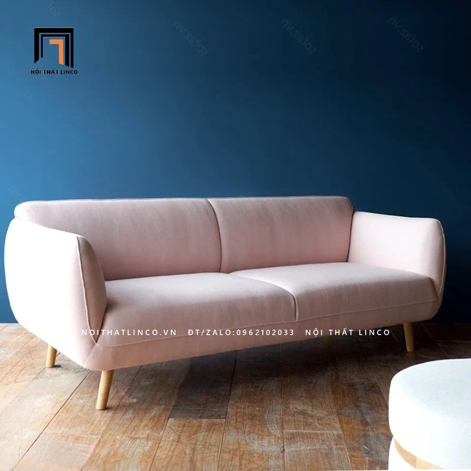  Ghế sofa băng màu xám trắng BT78 Indochine 2m giá rẻ 