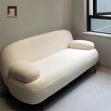  Ghế sofa băng cong BT147 Nina dài 2m cho tiệm shop 