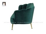  Ghế sofa băng cho shop tiệm BT86 Sans 2m2 vải nhung nỉ 