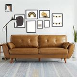  Bộ ghế sofa da giả sang trọng KT109 Rothry màu xanh than 