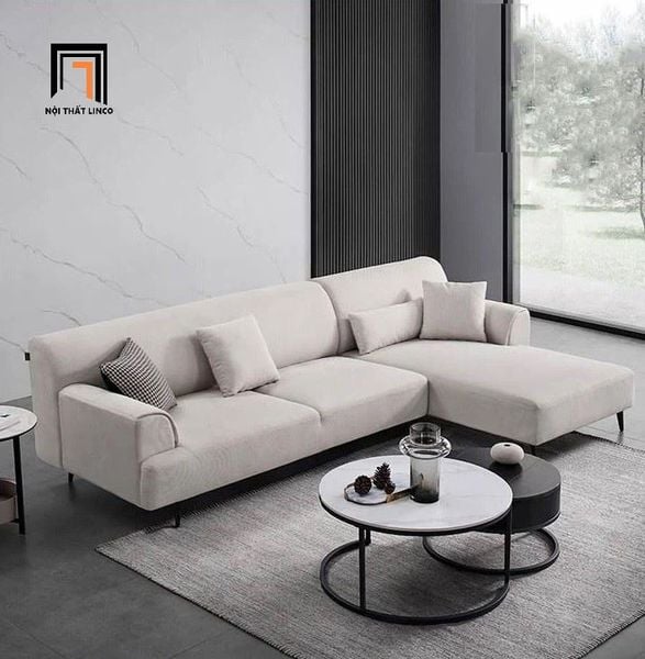 sofa góc vải nỉ