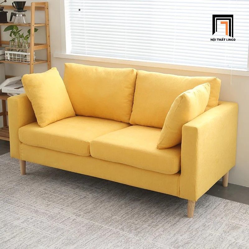  Ghế sofa băng nhỏ 1m4 xinh xắn BT234 Kiddy vải nỉ phối màu 