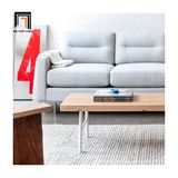  Ghế sofa góc chữ L giá rẻ GT81 Logan 2m2 x 1m7 nhỏ gọn 