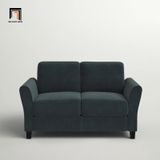  Ghế sofa băng nhỏ gọn BT205 Caniah 1m3 giá rẻ màu xám đen 