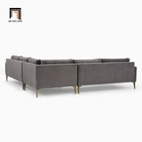  Bộ ghế sofa góc phòng khách GT133 Andes 2m2 x 2m2 xám đậm 