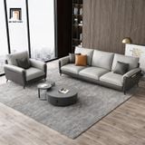  Bộ ghế sofa phòng khách sang trọng KT51 Jing da giả simili 