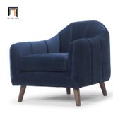  Ghế sofa đơn 1 người ngồi DT39 Mistana vải nhung màu cam 