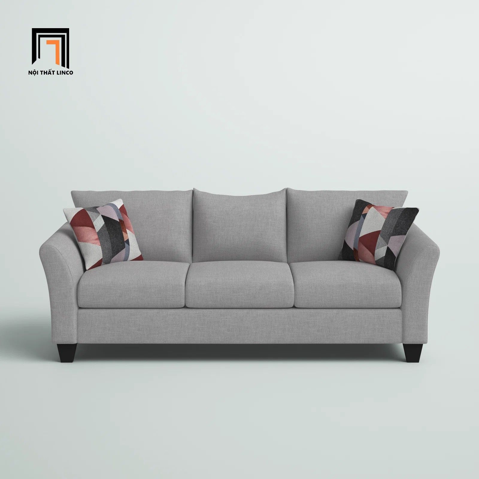  Ghế sofa băng dài 1m9 3 nệm ngồi BT214 Ben cho gia đình 