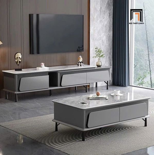 kệ tivi hiện đại mặt đá ceramic