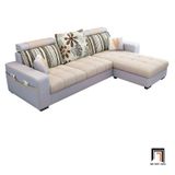  Bộ ghế sofa góc L phòng khách GT137 Hugo 2m4 x 1m6 xinh xắn 