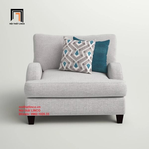 ghế sofa đơn phong cách Âu Mỹ