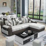  Bộ ghế sofa góc chữ L đẹp GT107 Slopy 2m4 x 1m6 giá rẻ 