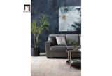  Bộ ghế sofa góc L GT42 Mcdade 2m8 x 1m6 phong cách Âu Mỹ 