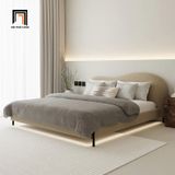 Giường ngủ xinh xắn 1m6 x 2m GN52 Jalyn vải nhung nỉ 