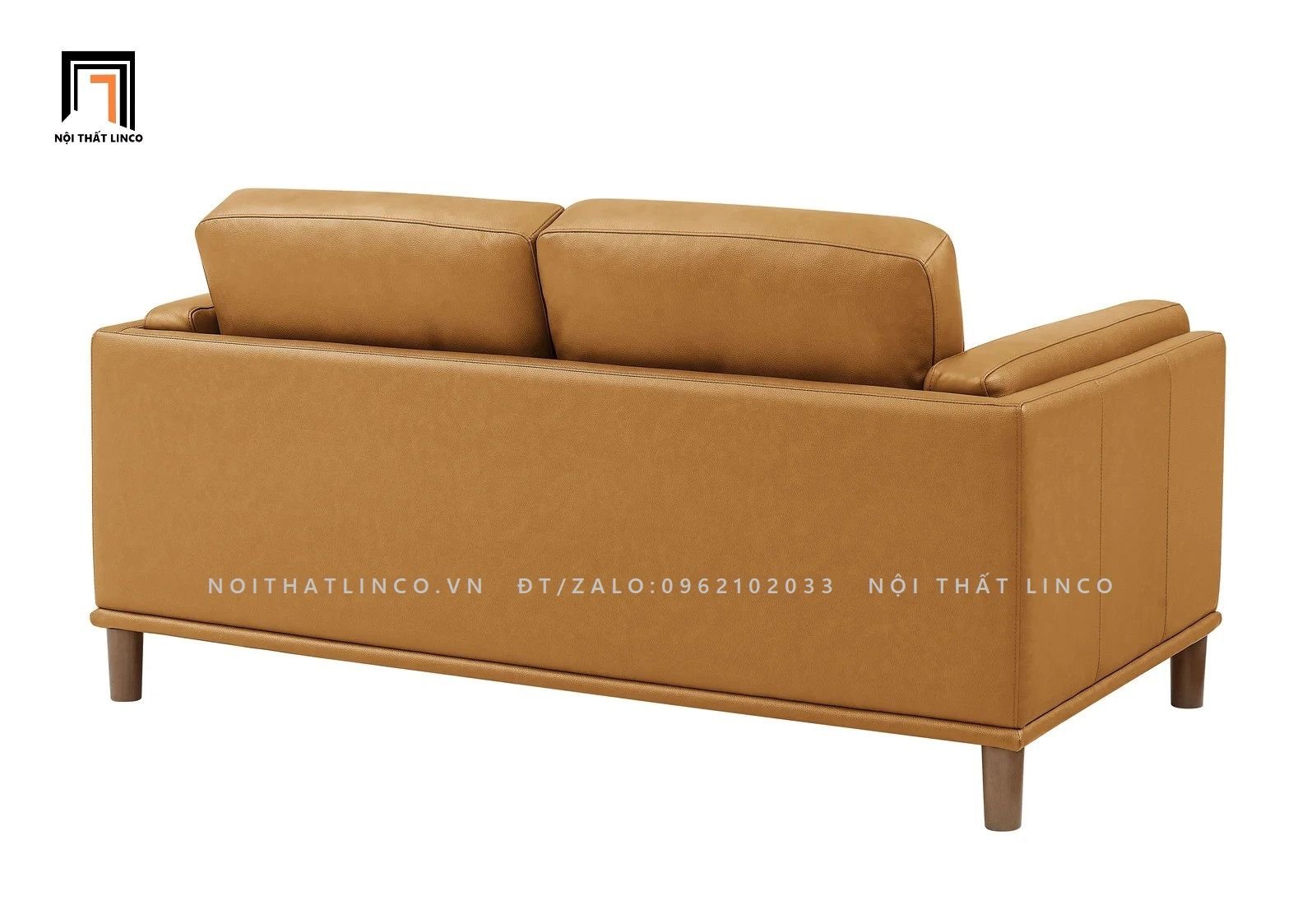  Bộ ghế sofa phòng khách KT35 Kassy da simili màu da bò 