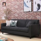  Ghế sofa băng vải giá rẻ BT215 Settee dài 1m9 màu xám 
