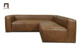  Ghế sofa góc bọc simili giả da GT12 Wilco 2m x 2m cho văn phòng 