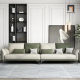  Ghế sofa văng dài 2m2 phối màu da giả BT292 Sumatra hiện đại 