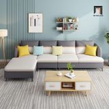  Ghế sofa góc L 2m8 x 1m6 phối màu vải GT221 Tamim giá rẻ 