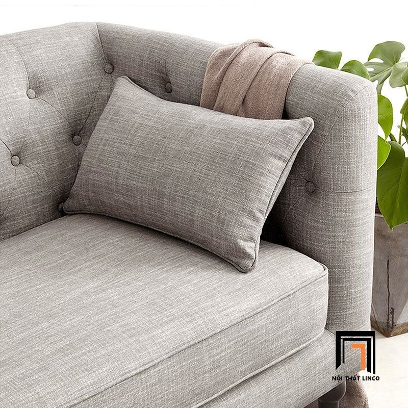  Ghế sofa băng tân cổ điển BT288 Wright 2m1 giật nút sang trọng 