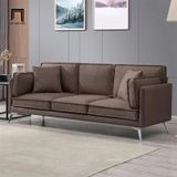  Ghế sofa băng 3 nệm ngồi BT143 dài 2m Graylon đẹp 