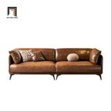  Bộ ghế sofa phòng khách cao cấp KHQ154 Natuco da giả bóng đẹp 