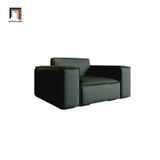  Bộ ghế sofa góc cao cấp GT105 Perry da giả xanh lá 2m75 x 1m7 