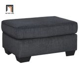  Ghế sofa đơn vải nỉ xám đen DT55 Rima phòng khách gia đình 