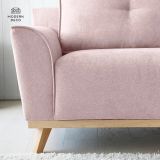  Bộ ghế sofa góc L GT50 Pinkcase vải bố cotton 2m4 x 1m6 