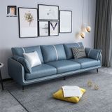  Ghế sofa băng da Pu dài 2m1 BT188 Sken kiểu dáng sang trọng 