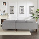  Bộ ghế sofa góc gia đình GT240 Granville 2m4 x 2m4 màu cam 