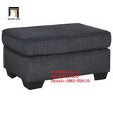 Bộ ghế sofa văn phòng giá rẻ KT3 Rima xám đen hiện đại 