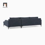  Bộ ghế sofa góc L phòng khách 2m4 x 1m6 GT134 Harper xanh đậm 
